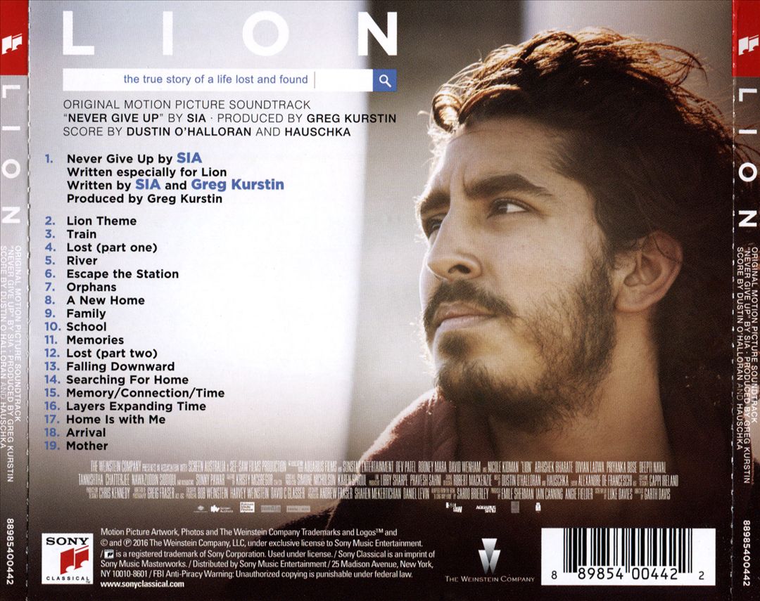 Lion [Original Motion Picture Soundtrack] cover art