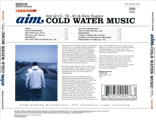 Cold Water Music cover art