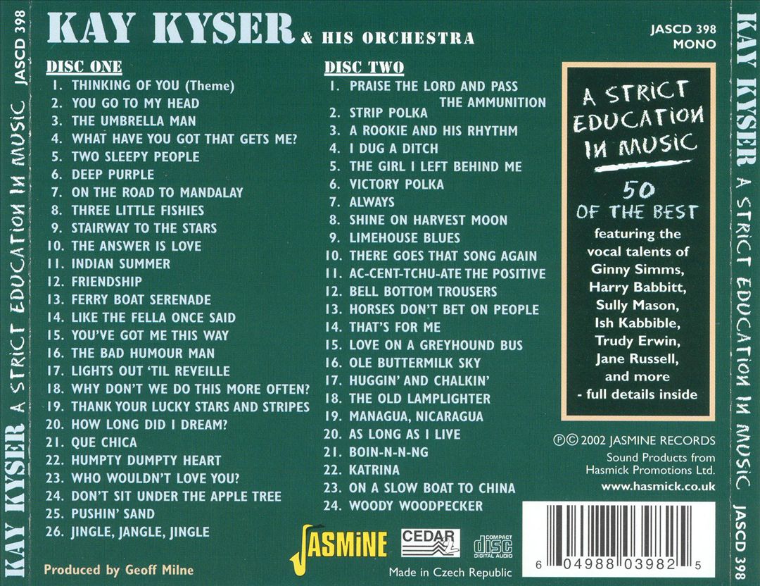 Strict Education in Music: 50 of the Best cover art