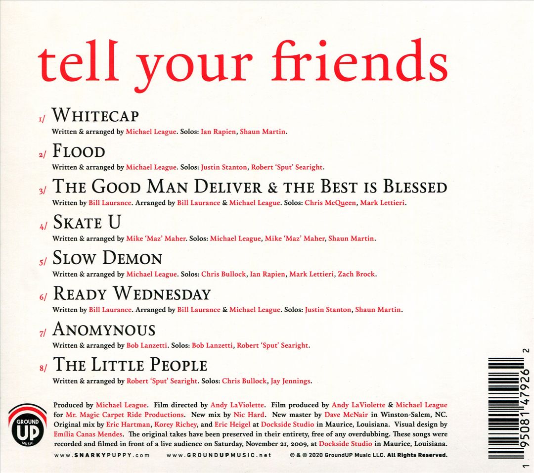 Tell Your Friends cover art