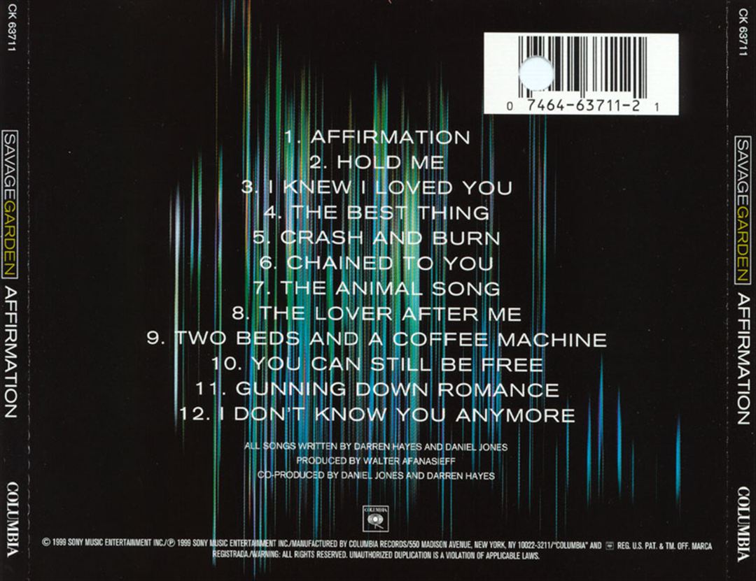 Affirmation cover art