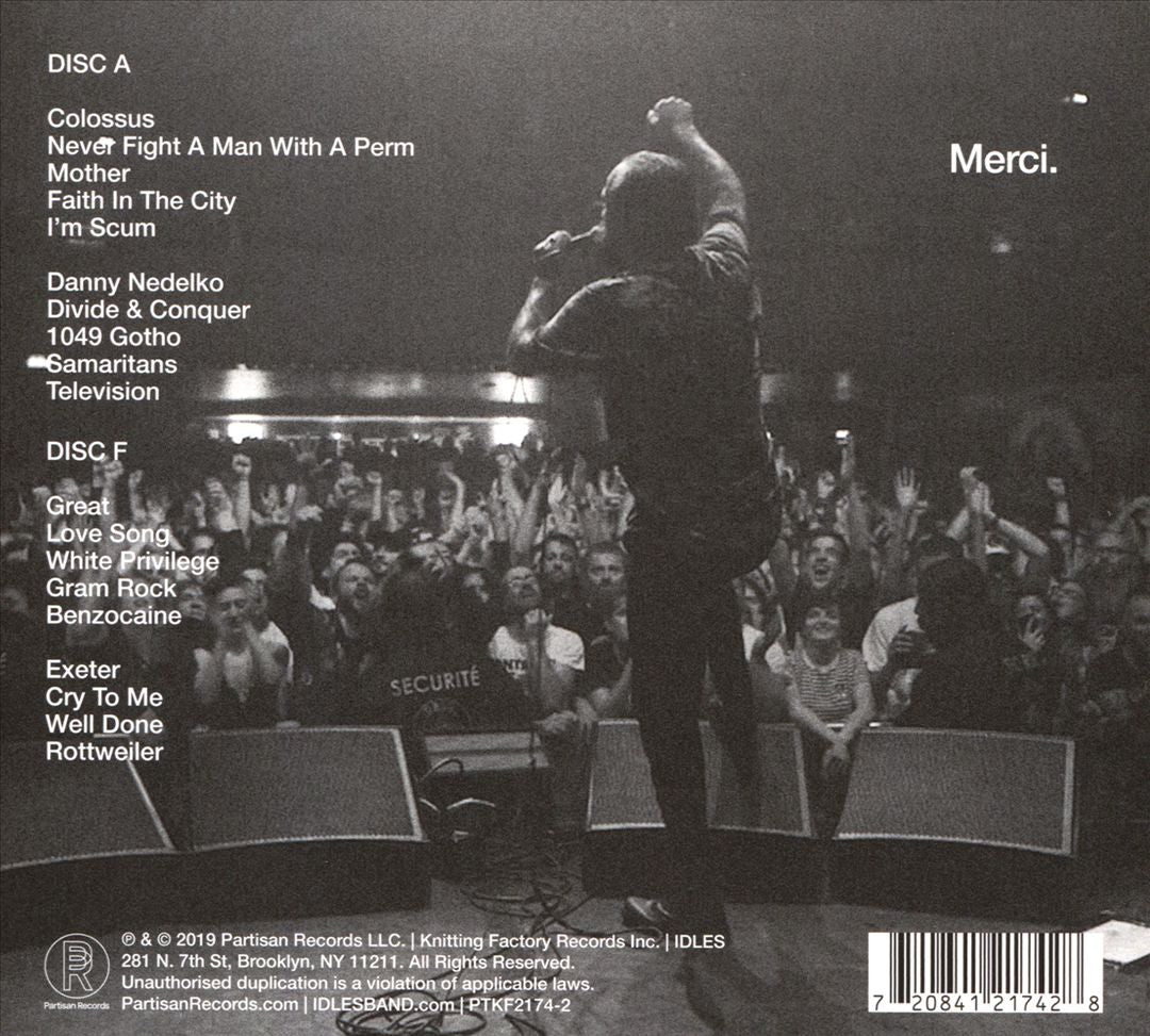 Beautiful Thing: Idles Live at Le Bataclan cover art