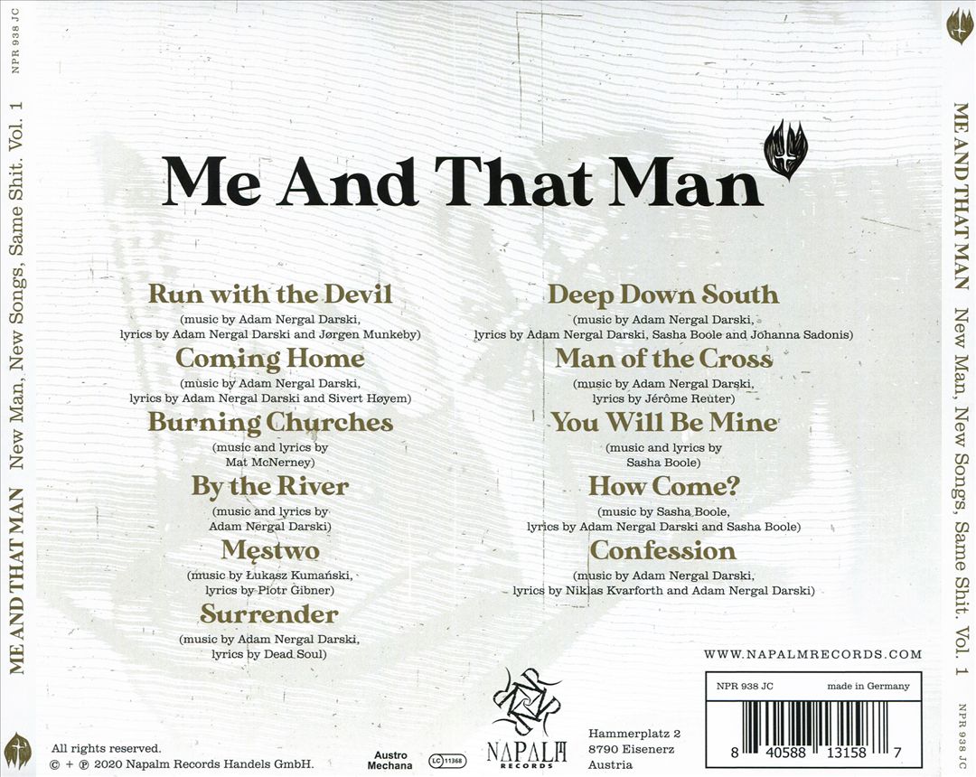 New Man, New Songs, Same Shit, Vol. 1 cover art