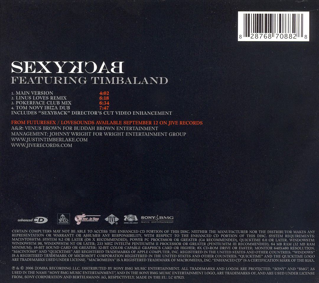 SexyBack cover art