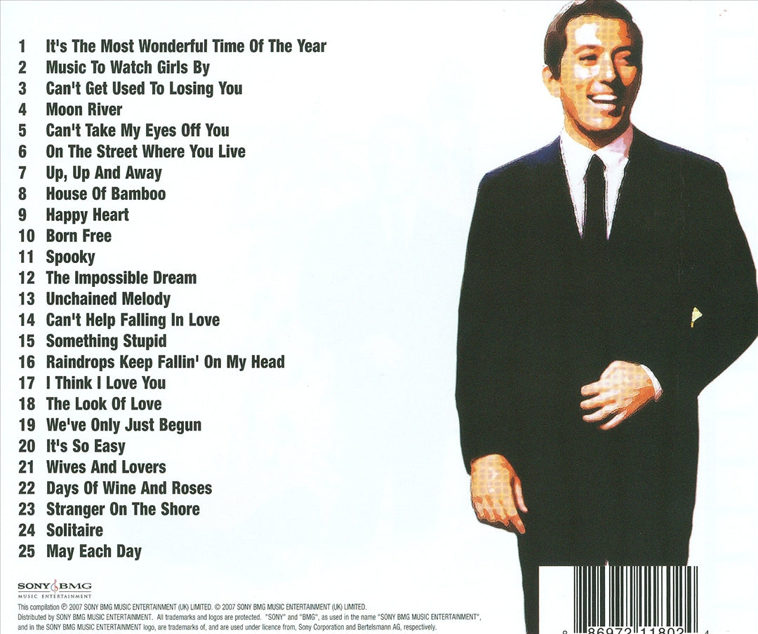Very Best of Andy Williams [Columbia Europe] cover art
