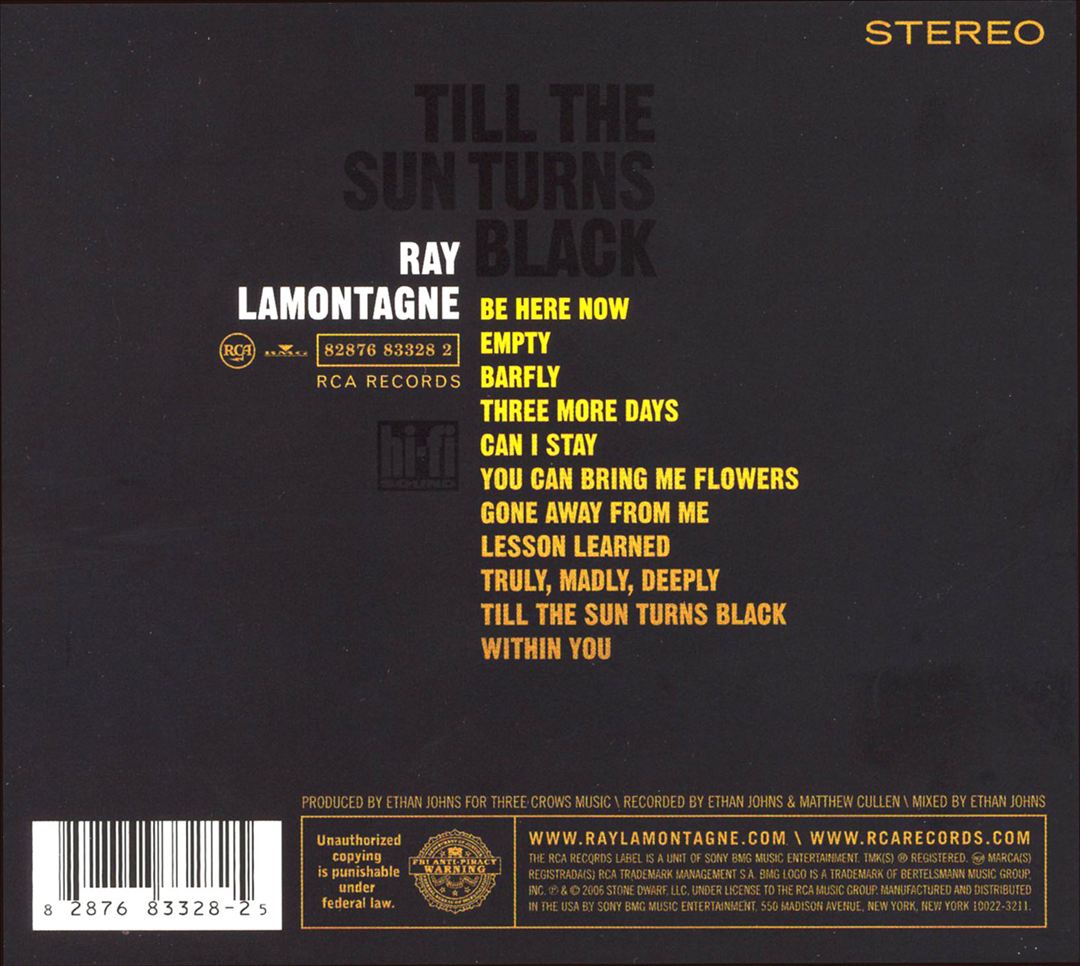 Till the Sun Turns Black cover art