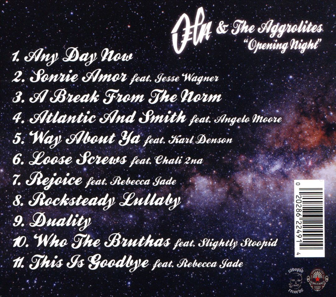 Opening Night cover art