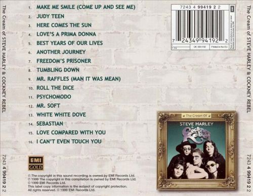 Cream of Steve Harley & Cockney Rebel cover art