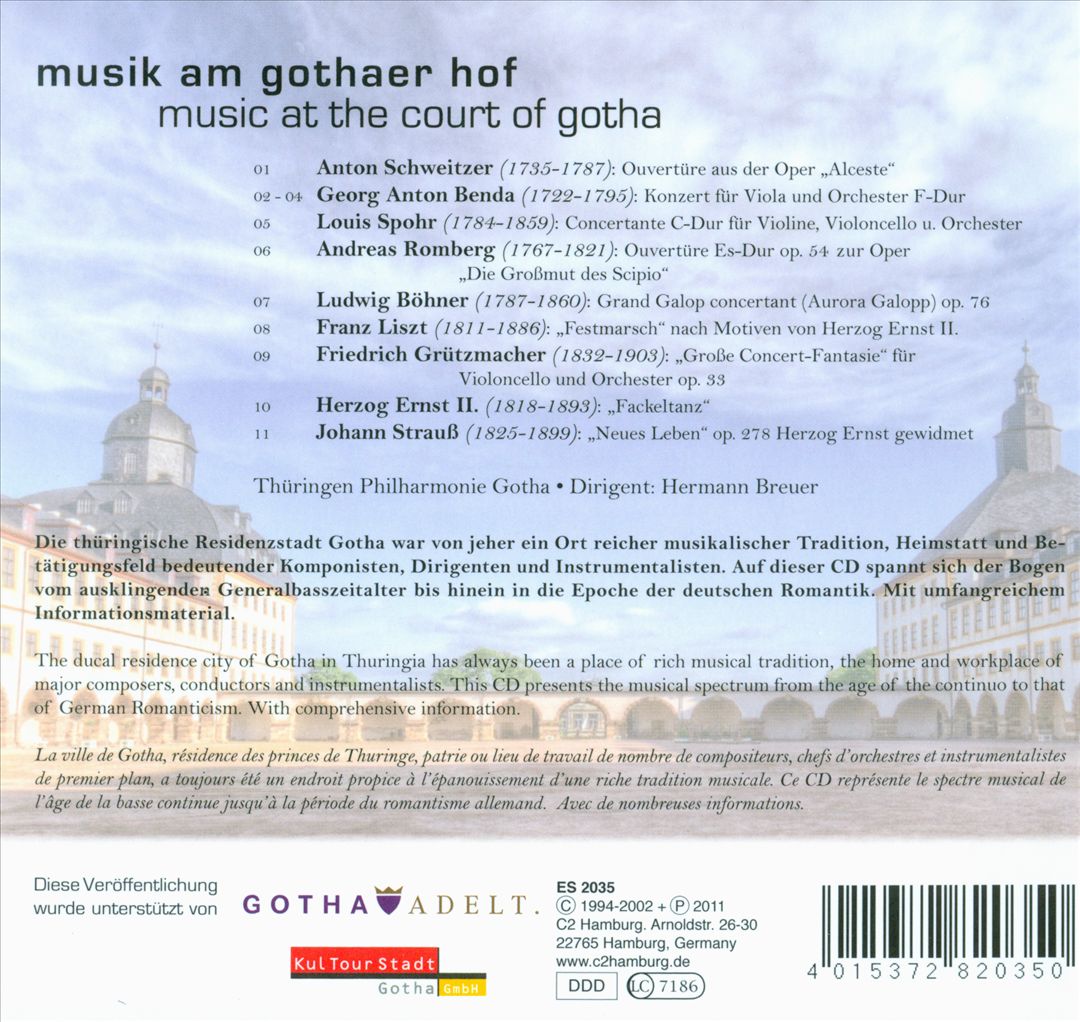 Musik am Gothaer Hof cover art