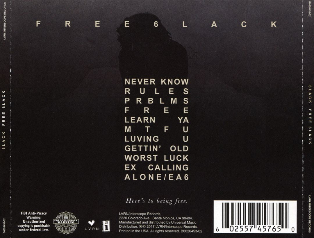 FREE 6LACK cover art