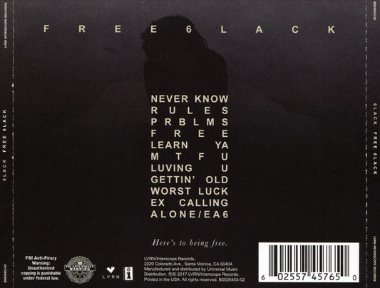 FREE 6LACK cover art