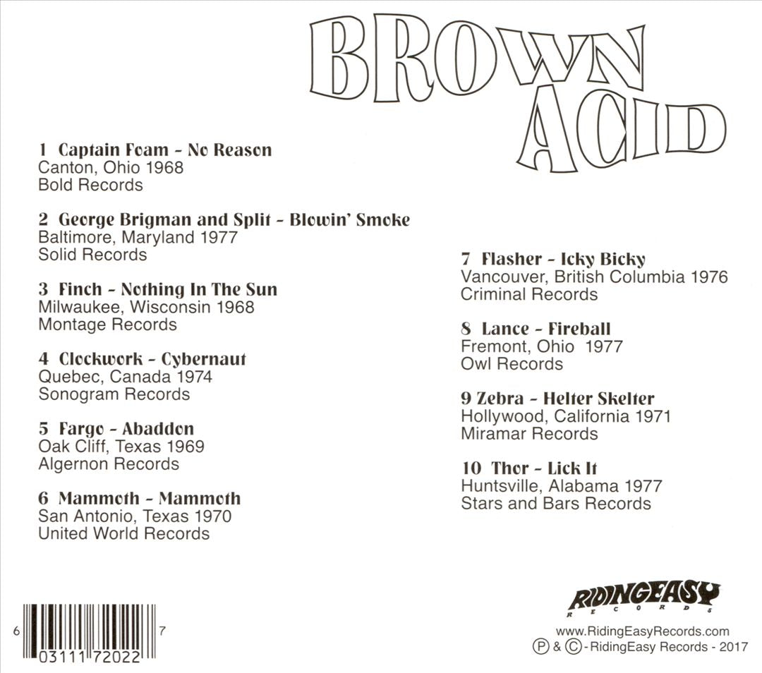 Brown Acid: The Fifth Trip cover art
