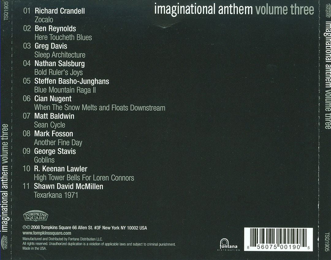 Imaginational Anthem, Vol. 3 cover art