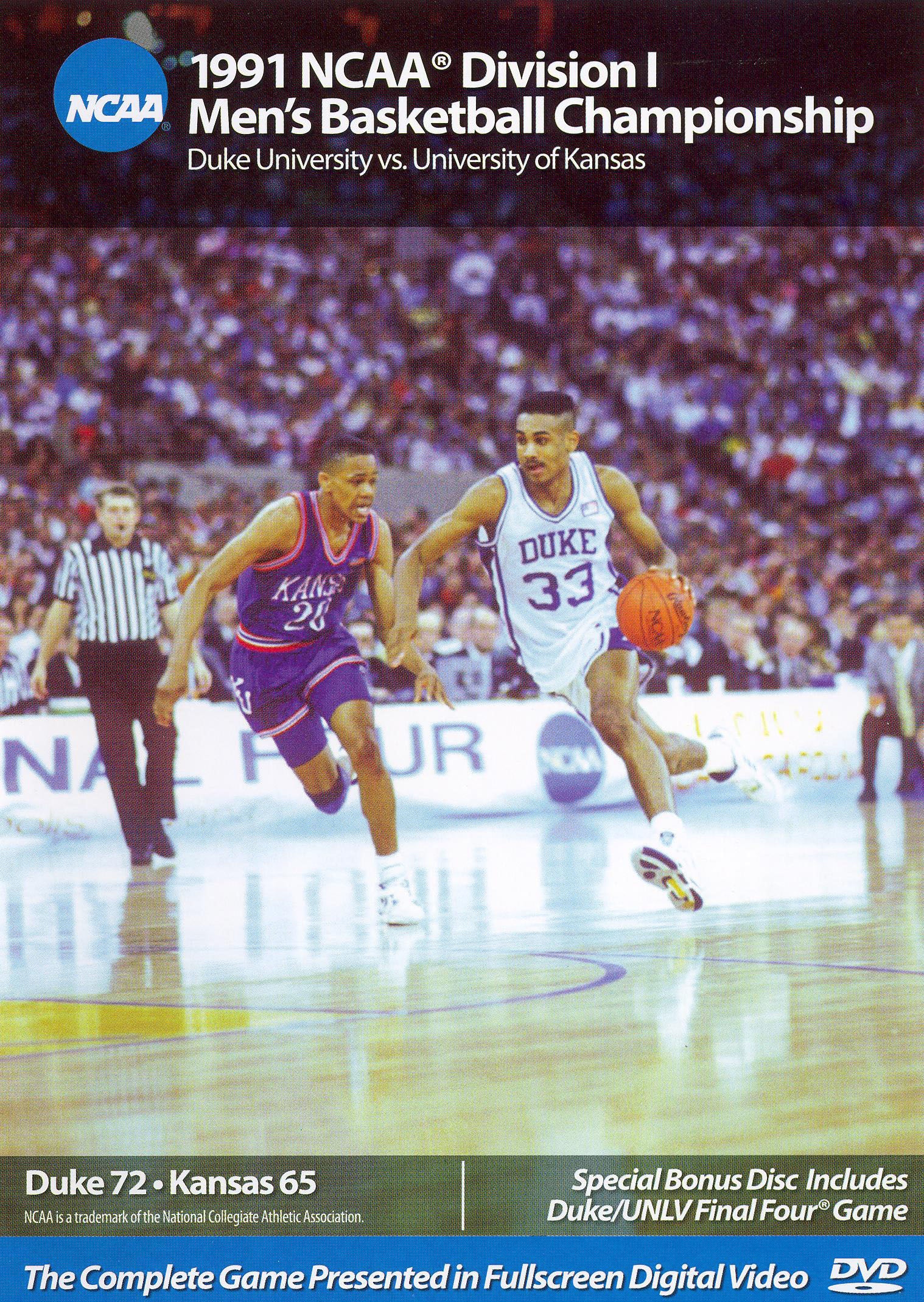 1991 Duke/Kansas cover art