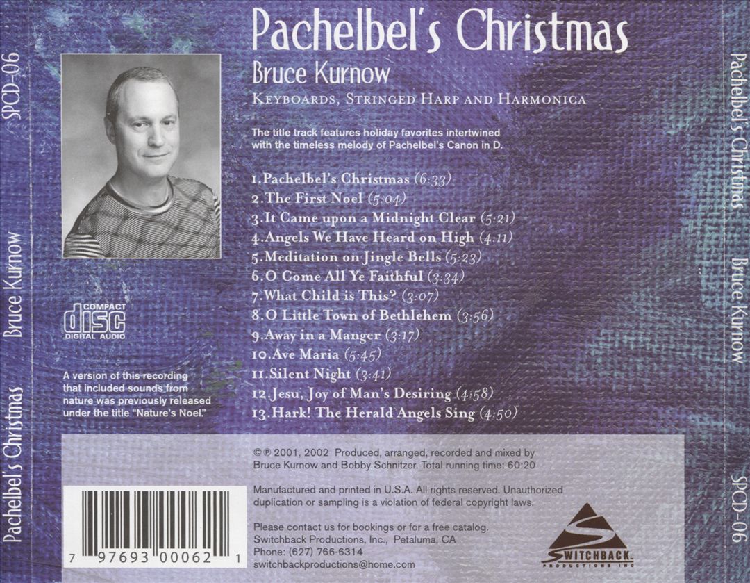 Pachelbel's Christmas cover art