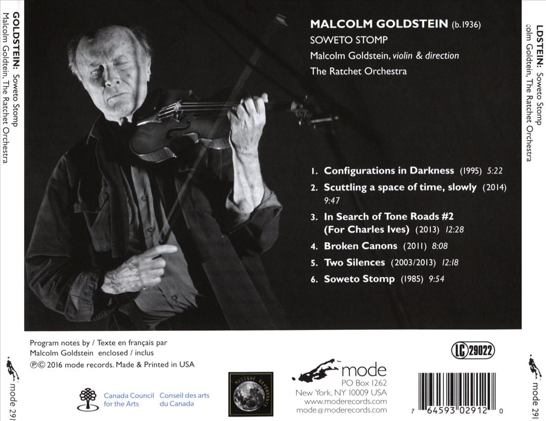 Goldstein: Soweto Stomp cover art