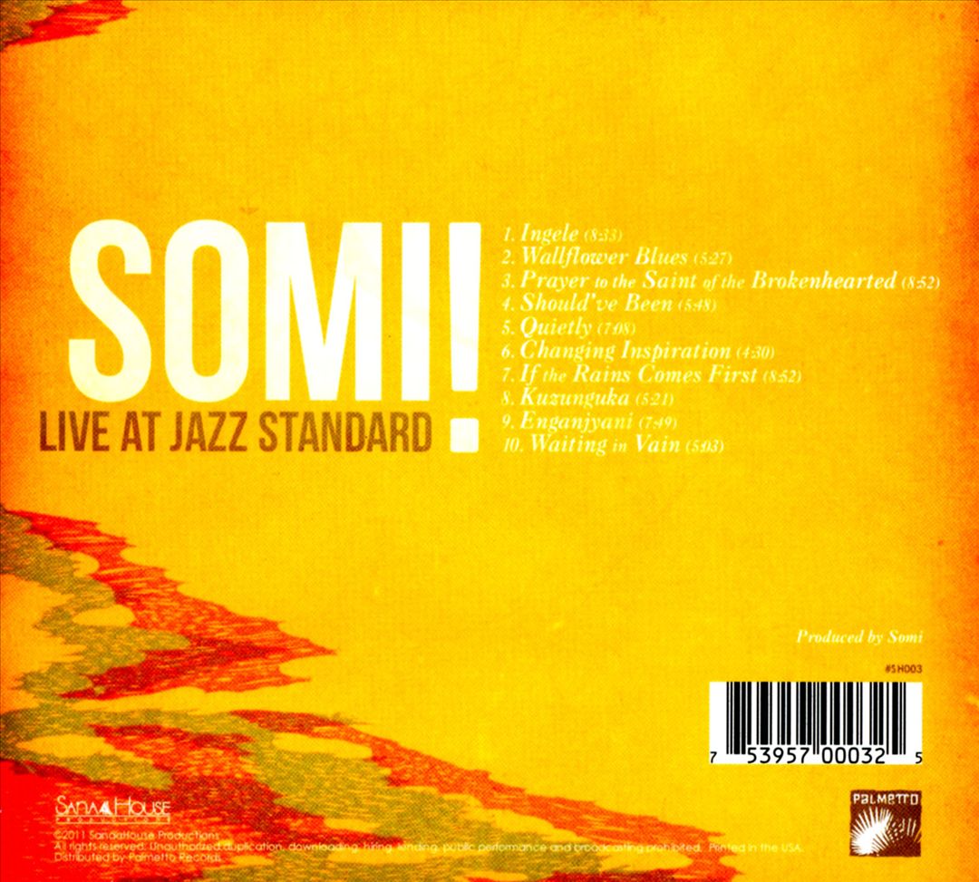 Live at Jazz Standard cover art