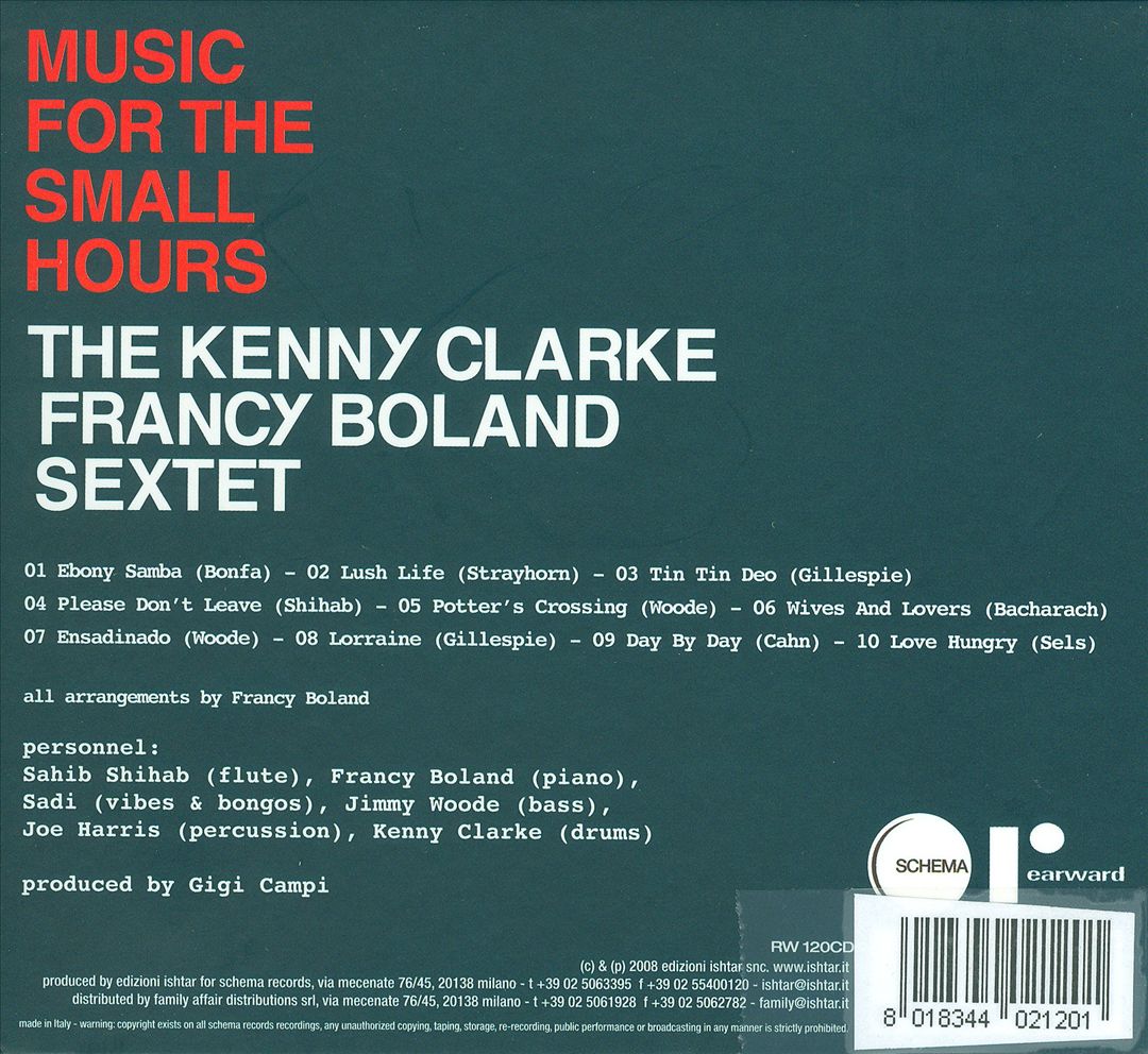 Music for the Small Hours cover art