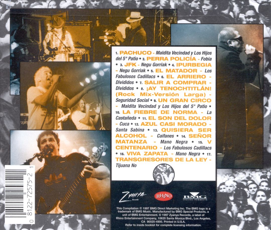 Reconquista!: The Latin Rock Invasion cover art