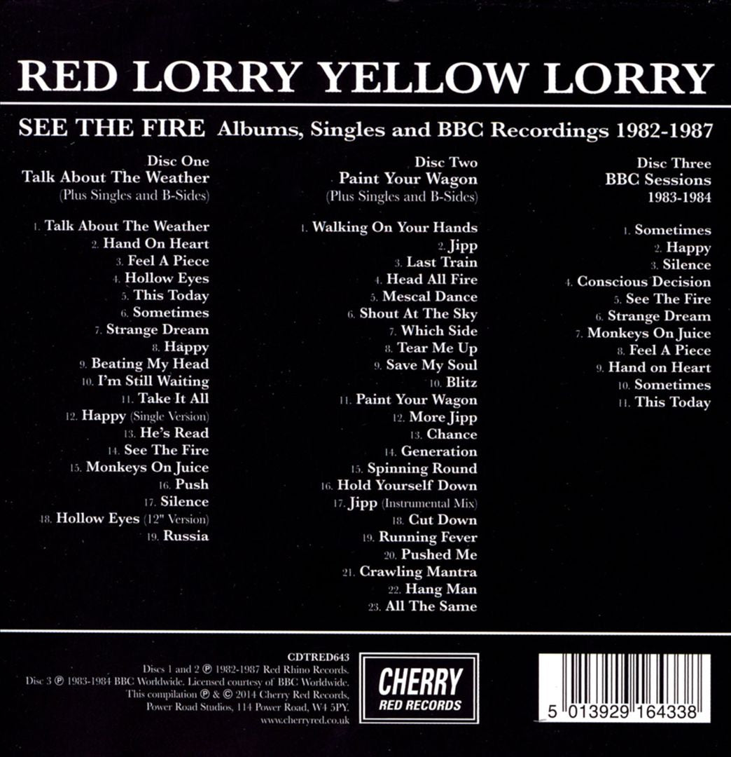 See the Fire: Albums, Singles and BBC Recordings 1982-1987 cover art