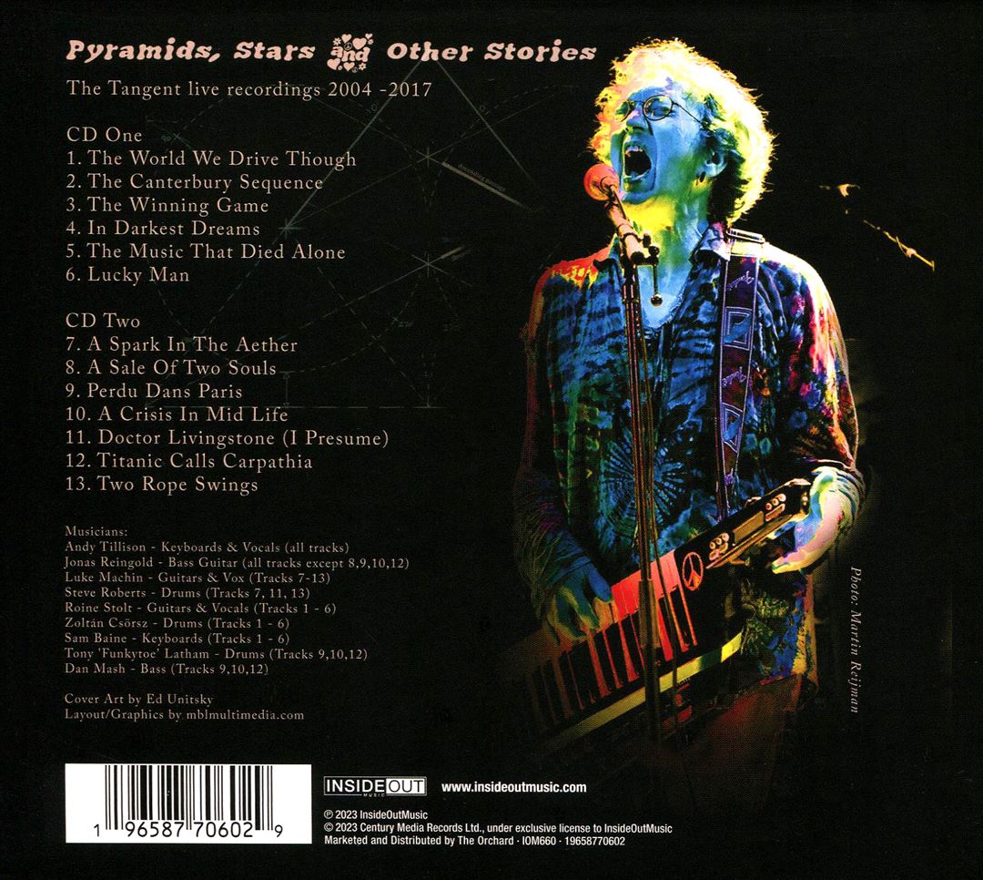 Pyramids, Stars & Other Stories: The Tangent Live Recordings 2004-2017 cover art
