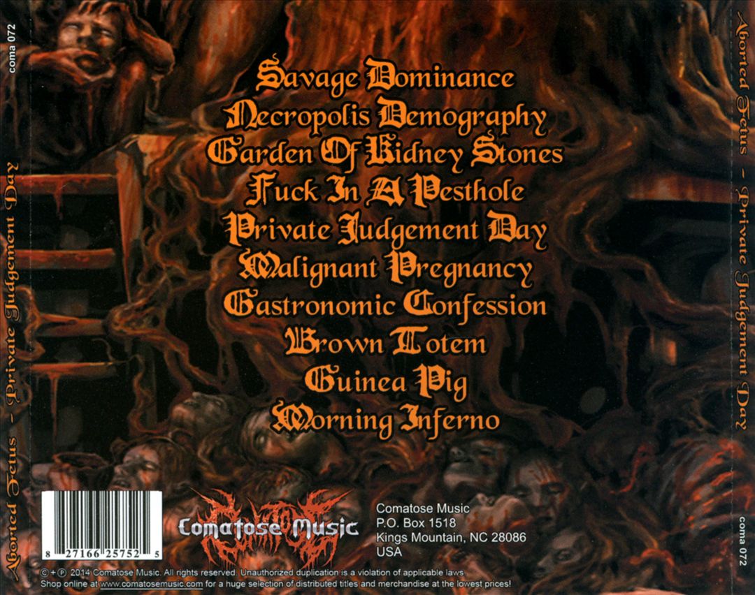 Private Judgement Day cover art