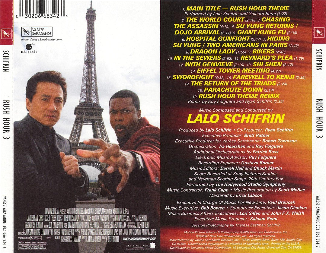 Rush Hour 3 [Original Motion Picture Score] cover art
