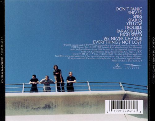 Parachutes cover art