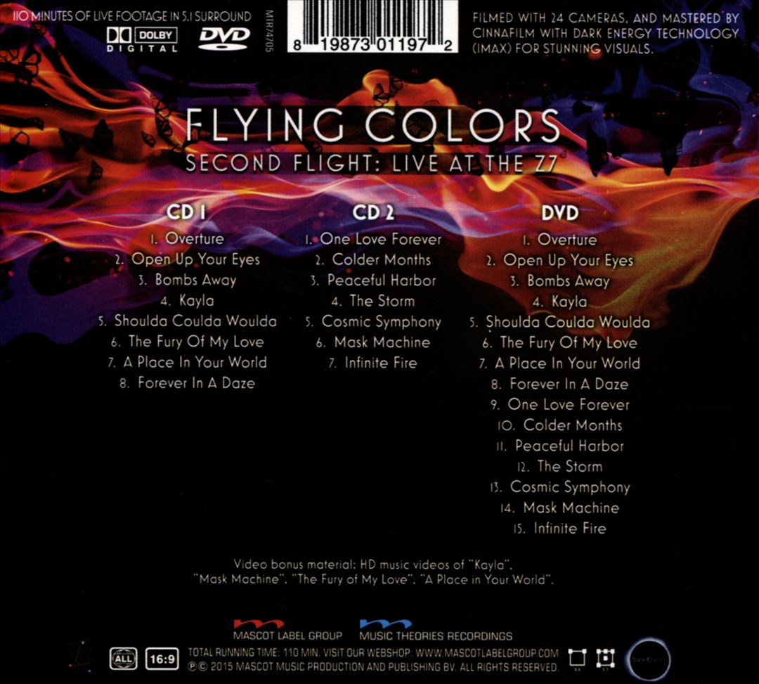 Second Flight: Live at the Z7 [2CD/1DVD] cover art