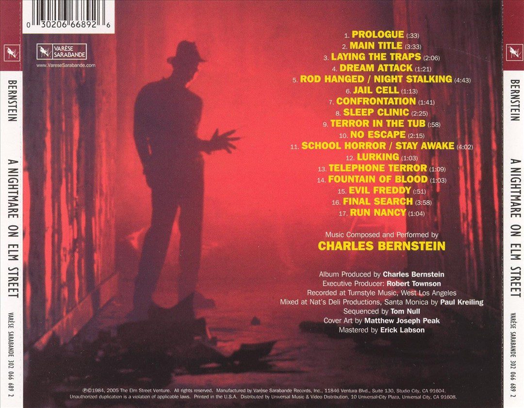 Nightmare on Elm Street [Original Motion Picture Soundtrack] cover art