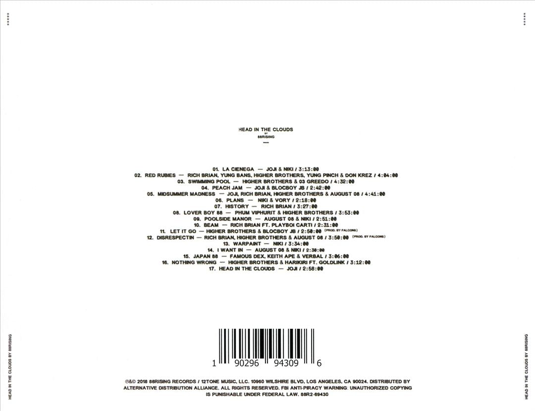Head in the Clouds cover art