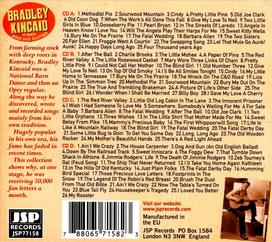 Man and His Guitar: Selected Sides 1927 cover art