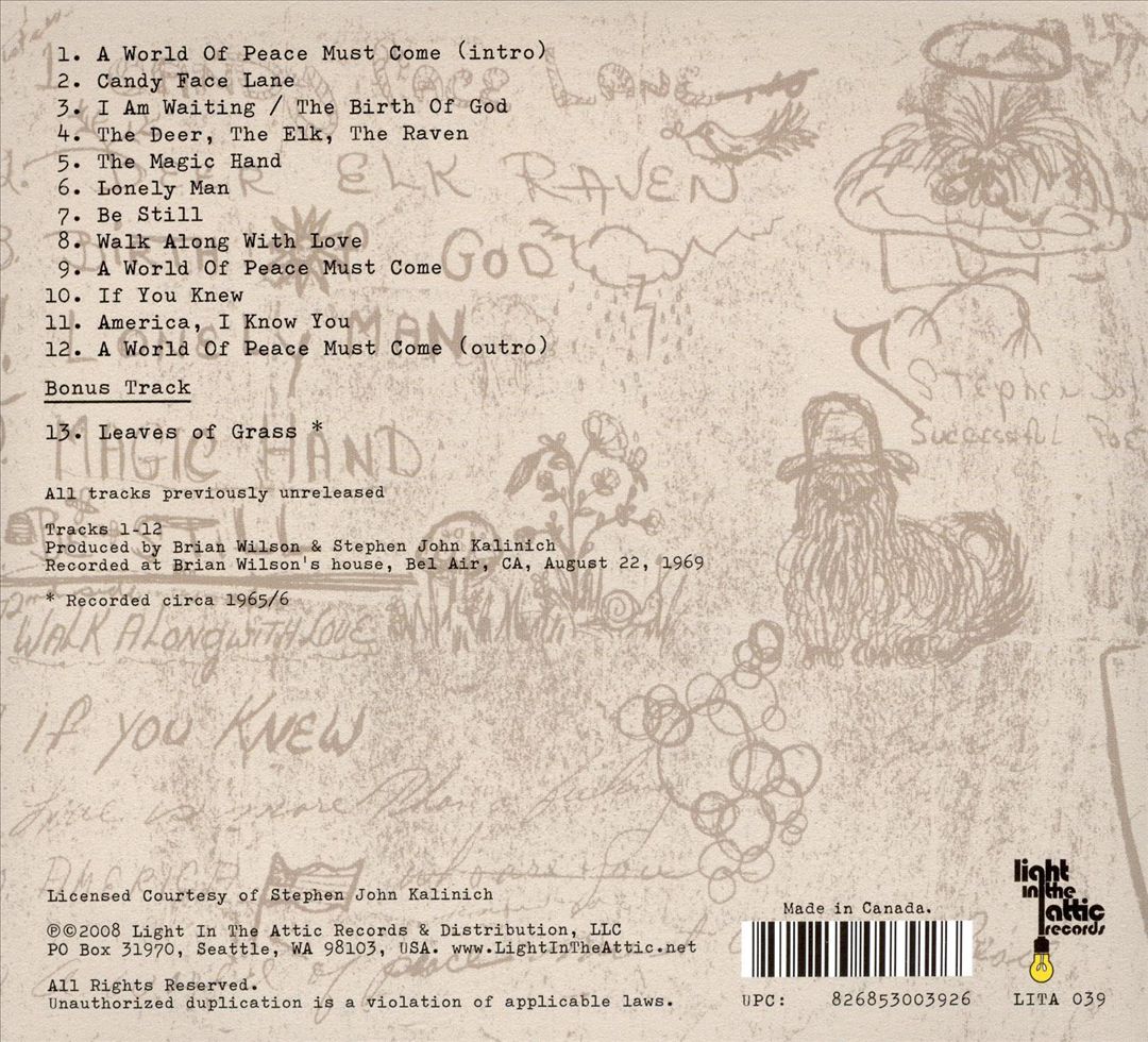 World of Peace Must Come cover art