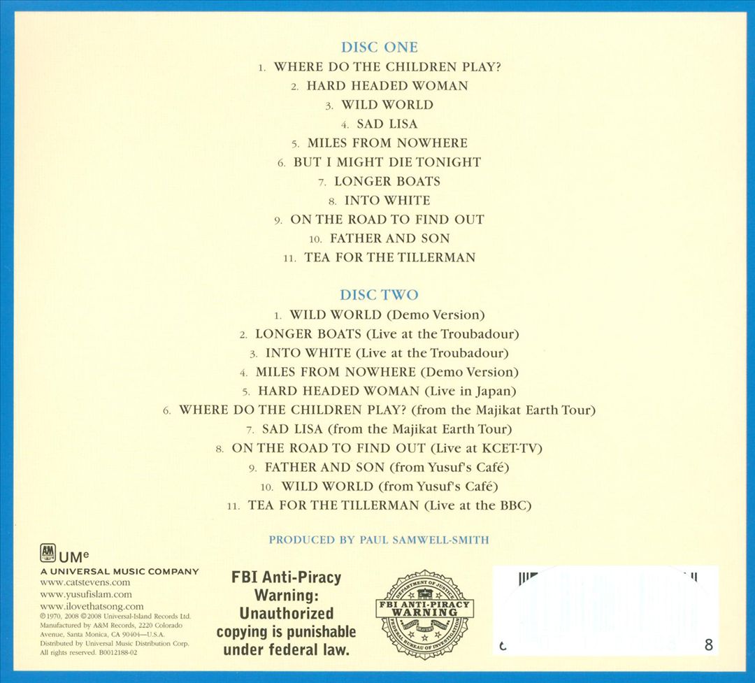 Tea for Tillerman [Deluxe Edition] cover art