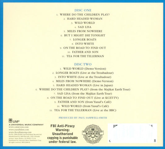Tea for Tillerman [Deluxe Edition] cover art