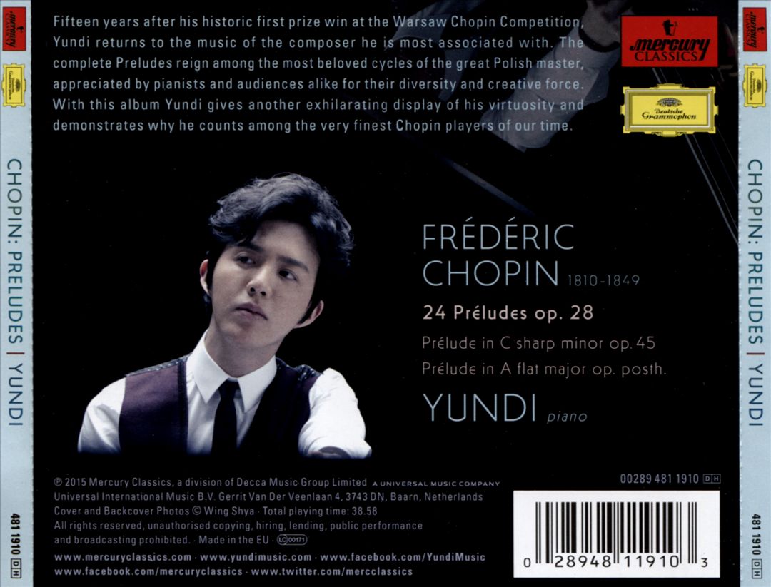 Chopin: Preludes cover art