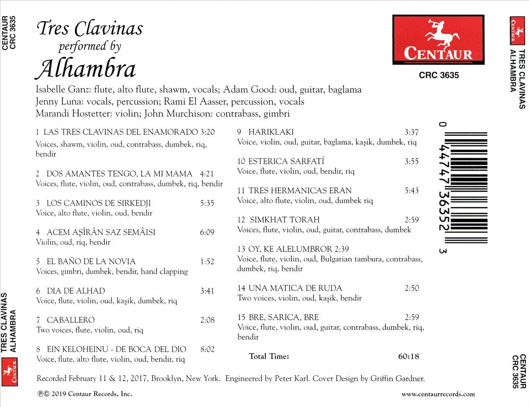 Tres Clavinas cover art