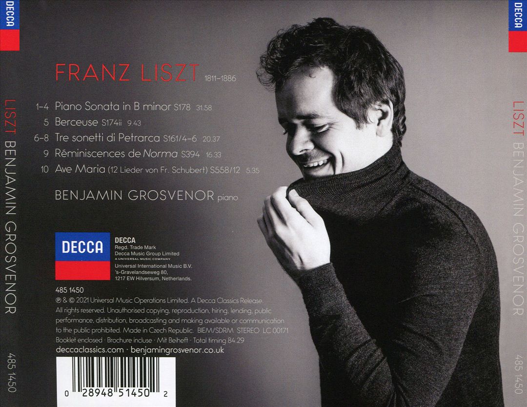 Liszt cover art
