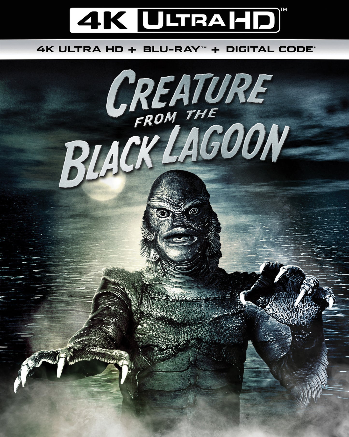 Creature from the Black Lagoon [Includes Digital Copy] [4K Ultra HD Blu-ray/Blu-ray] cover art
