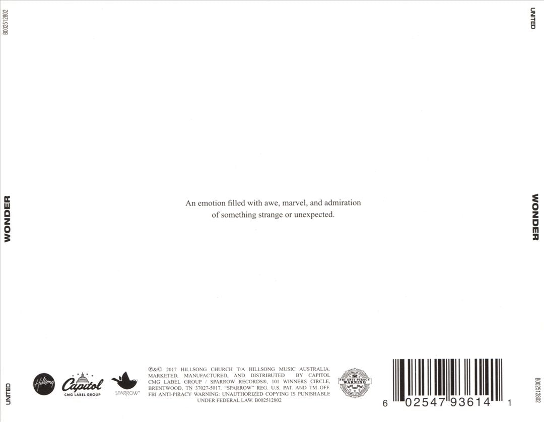 Wonder cover art