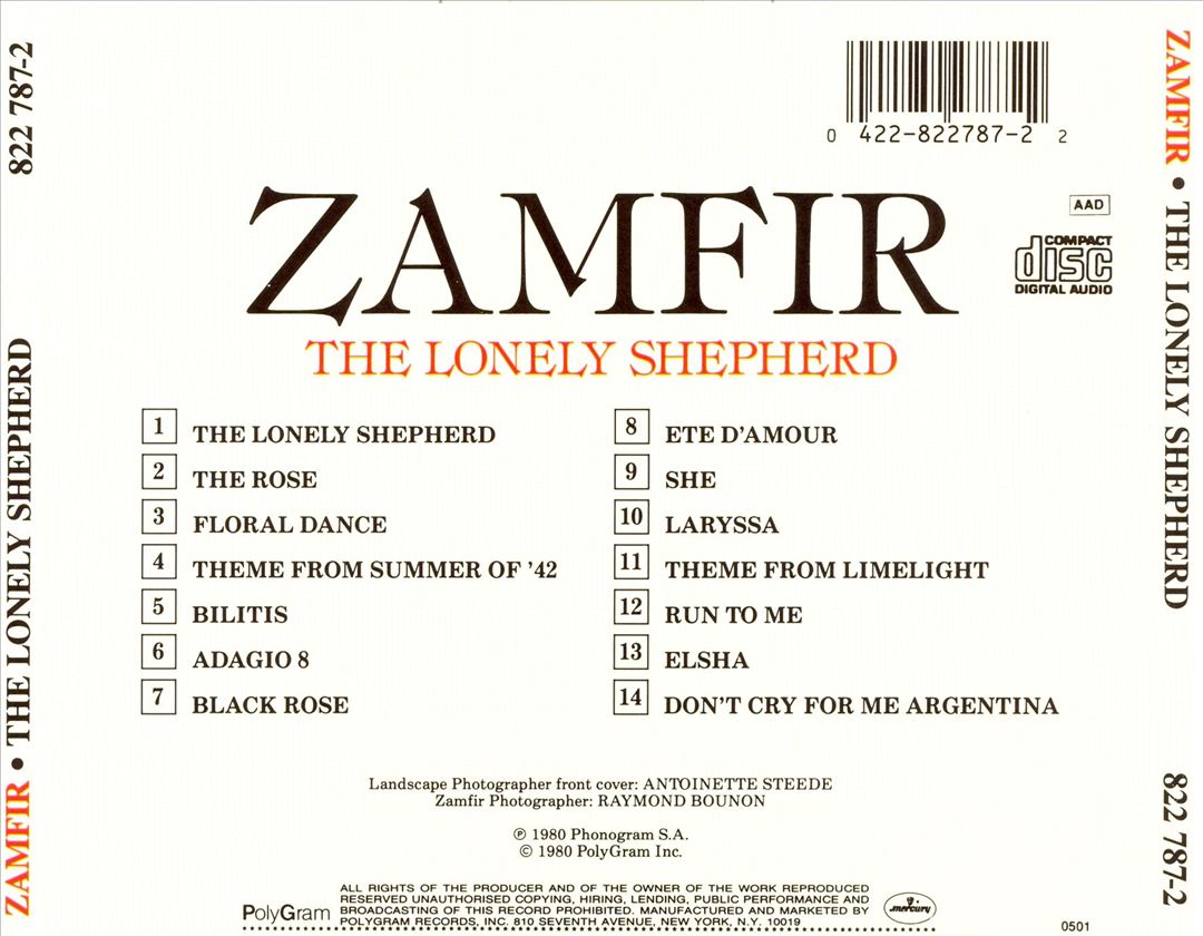 Lonely Shepherd cover art