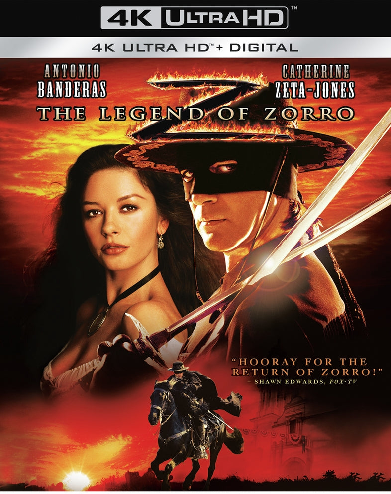 Legend of Zorro [4K Ultra HD Blu-ray] cover art
