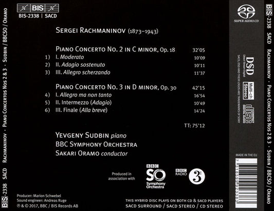 Rachmaninov: Piano Concertos 2 & 3 cover art