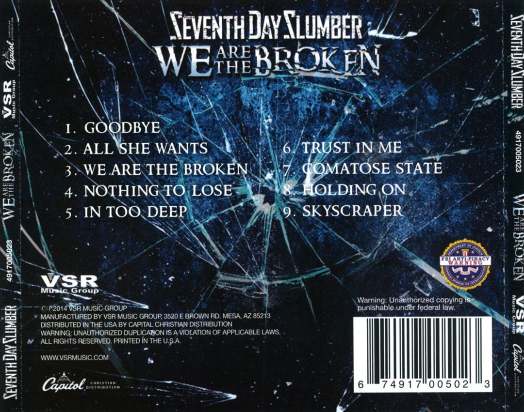 We Are the Broken cover art