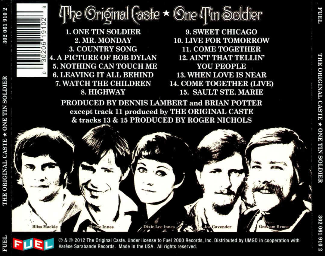 One Tin Soldier cover art