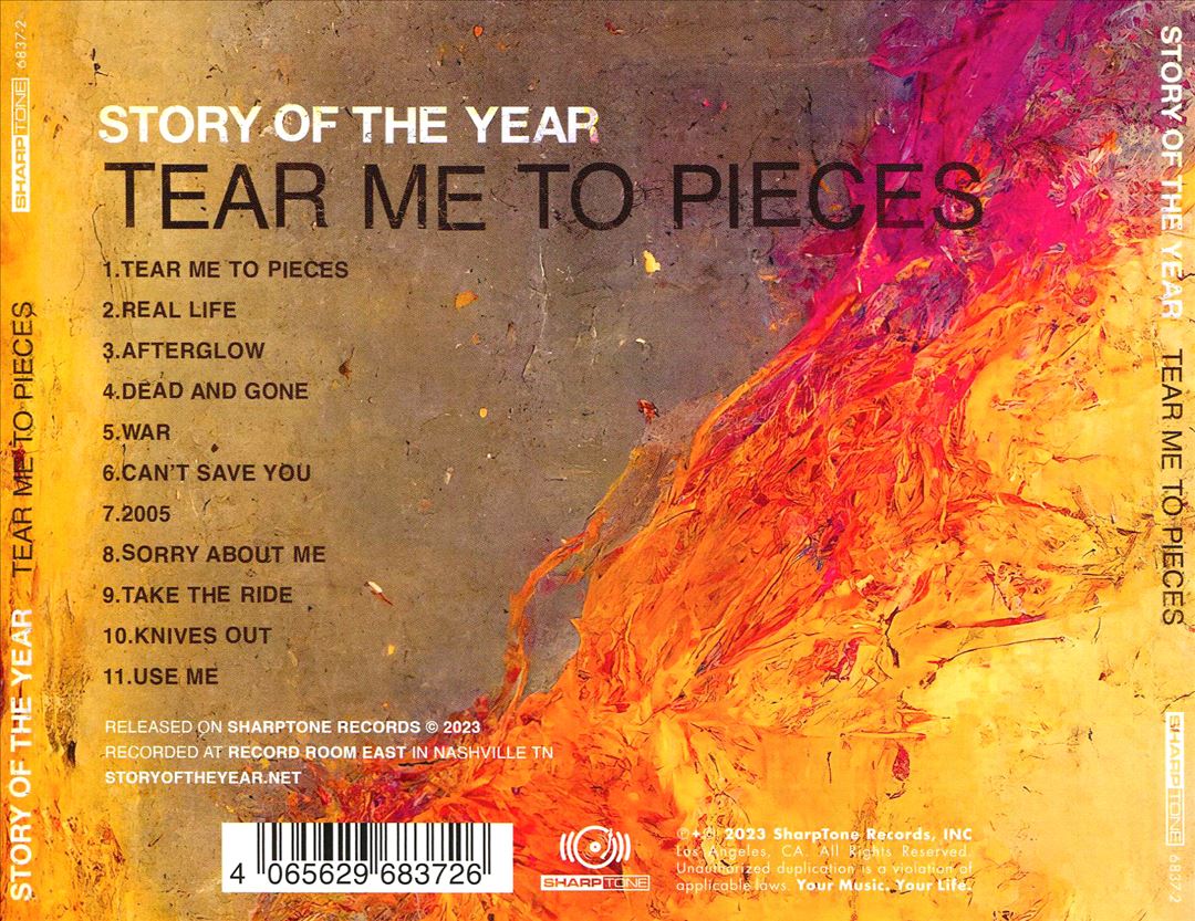 Tear Me to Pieces cover art