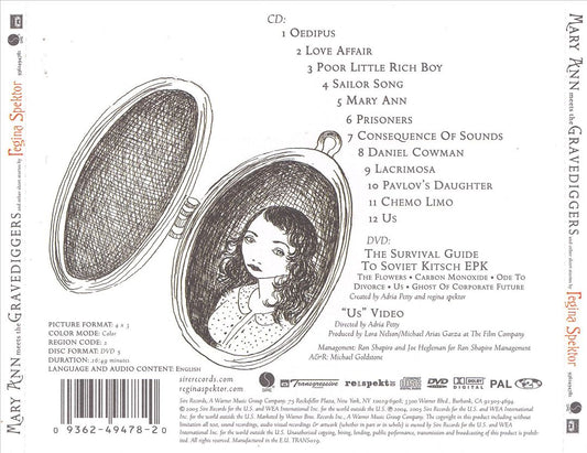 Mary Ann Meets the Gravediggers and Other Short Stories by Regina Spektor cover art