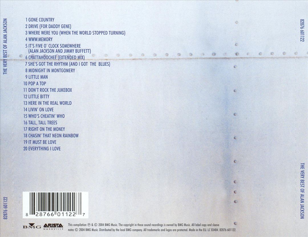 Very Best of Alan Jackson cover art