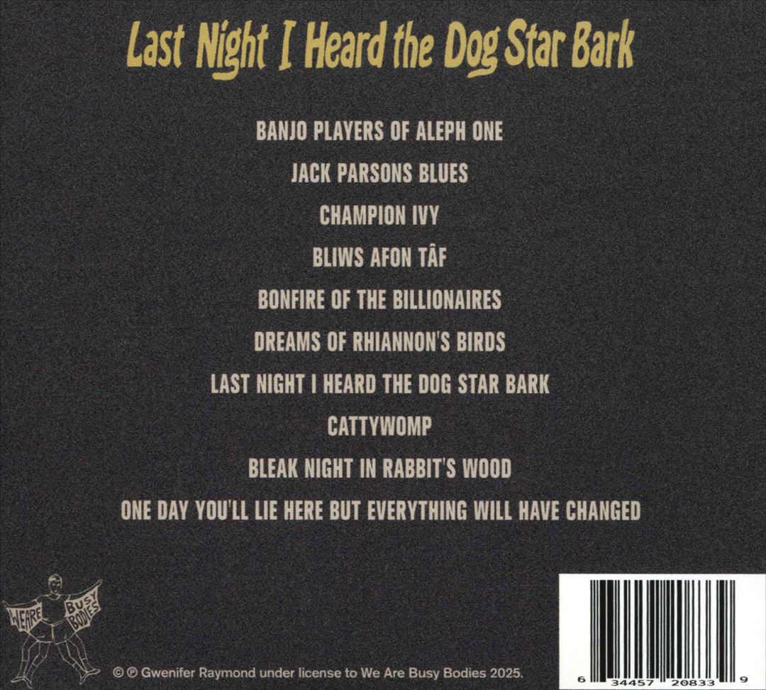 Last Night I Heard the Dog Star Bark  cover art