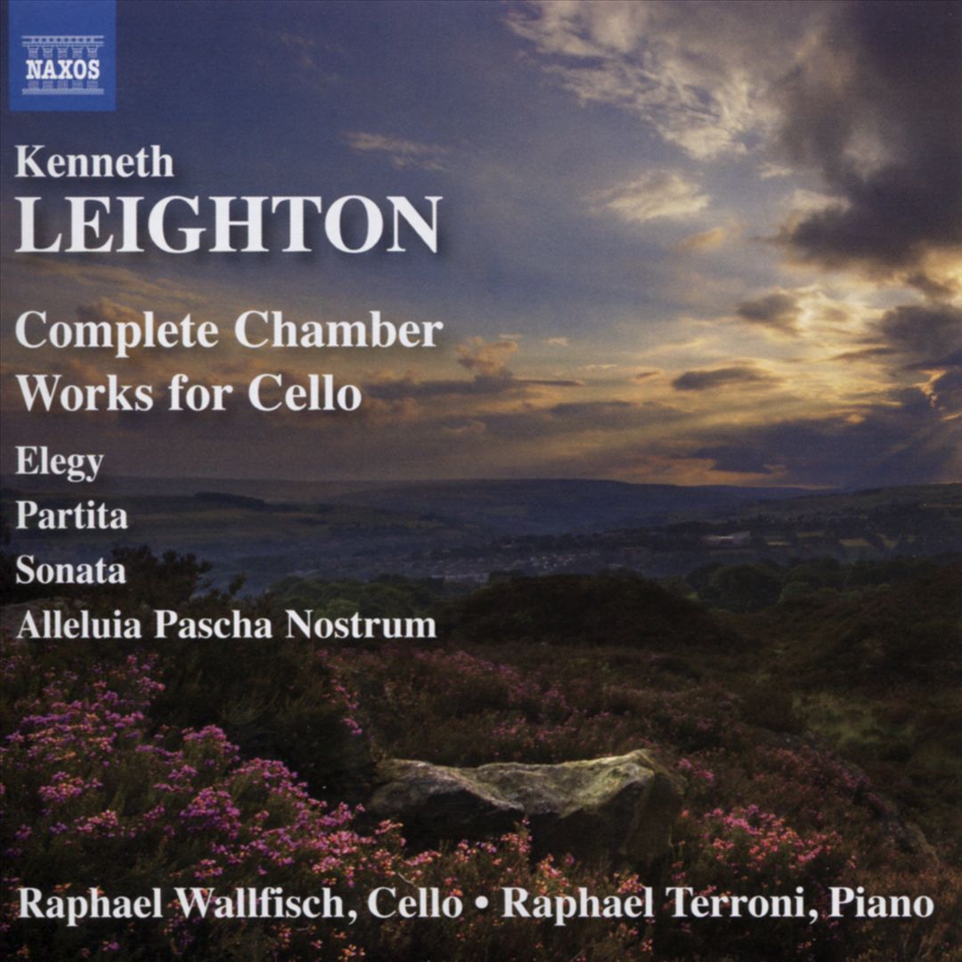 Kenneth Leighton: Complete Chamber Works for Cello cover art